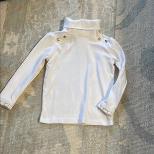 Gymboree White Knit Turtleneck